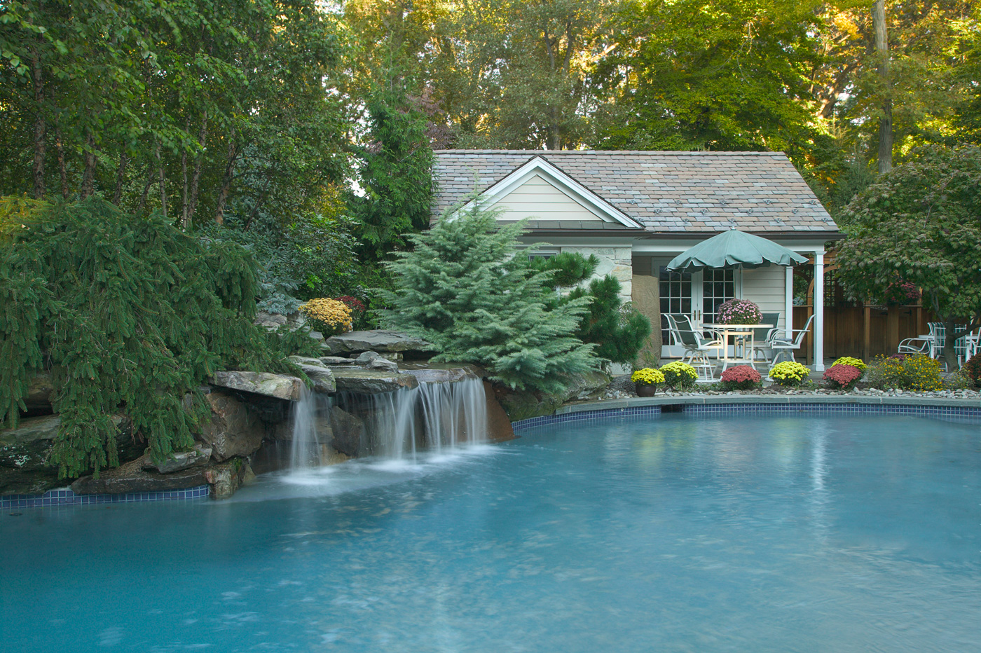 Waterfall by Cording Landscape Design