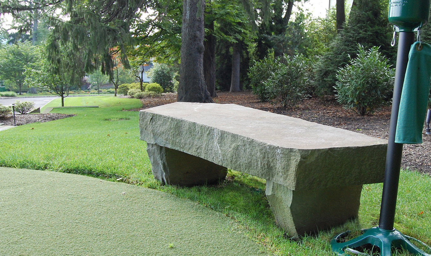 Stone Furniture by Cording Landscape Design