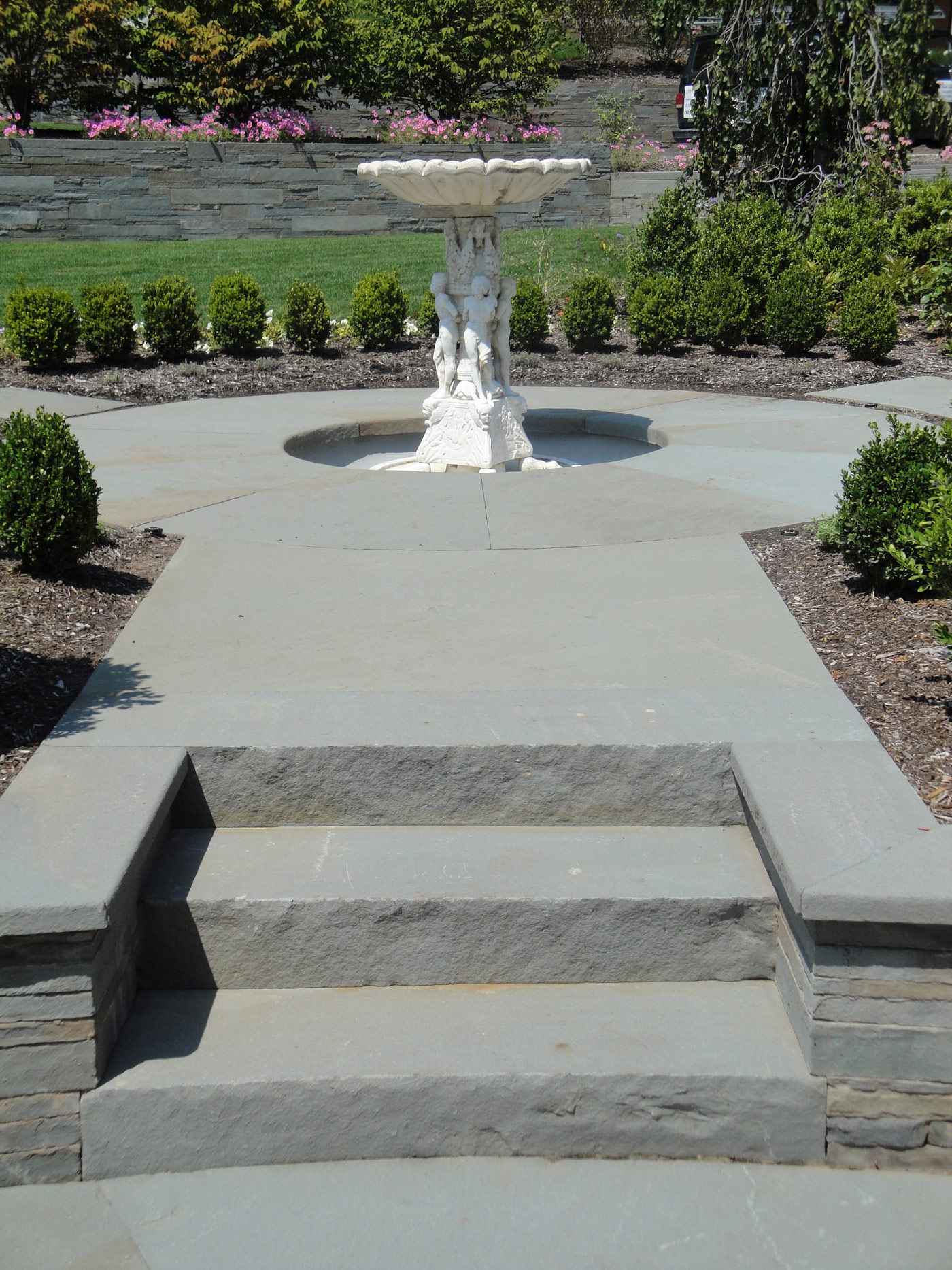 Fountain by Cording Landscape Design