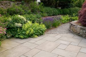 Natural Stone Patio by Cording Landscape Design in NJ