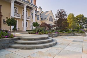 Natural Stone Patio by Cording Landscape Design in NJ