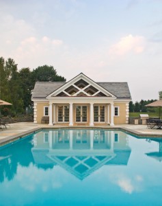 Formal Swimming Pool in New Jersey // Cording Landscape Design