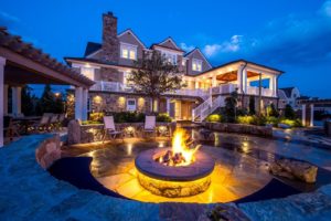 Cording Landscape Design - New Jersey Landscaping - Patio and Firepit