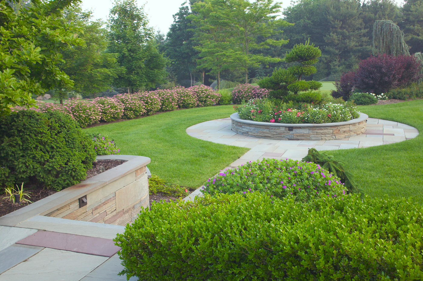 Formal Garden by Cording Landscape Design