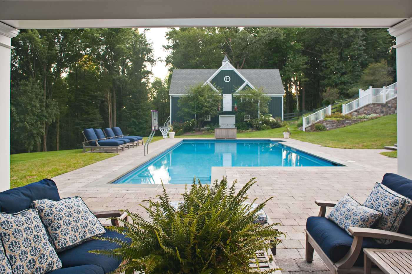 Formal Swimming Pool - New Jersey Landscaping