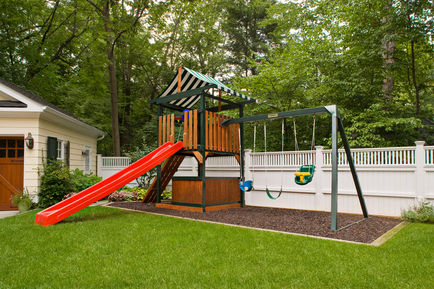Kid's Play Area by Cording Landscape Design